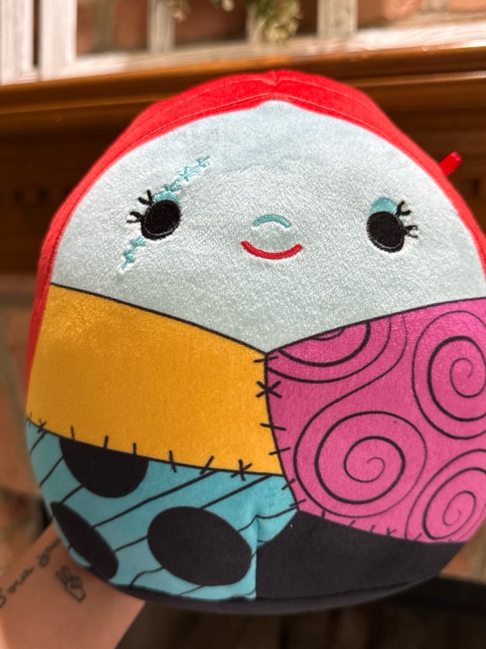 Disney Patchwork Character Plush - Red, Pink, Yellow, Teal, Black